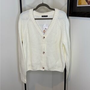 Women's White Sweater